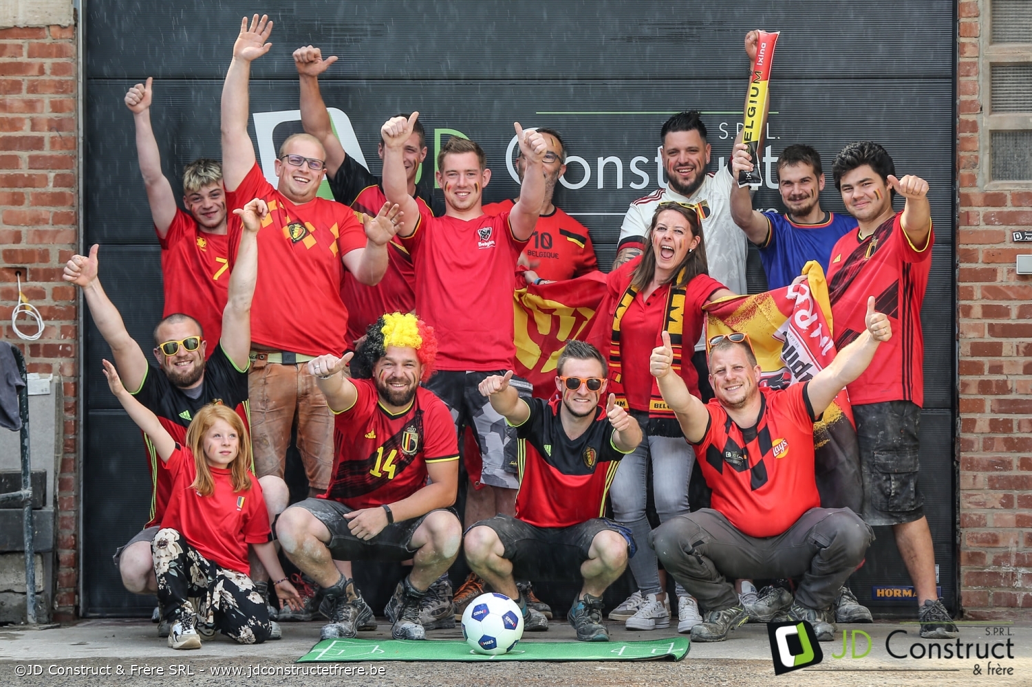 La grande famille de JD Construct & Frère