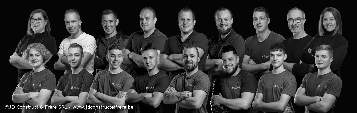 La grande famille de JD Construct & Frère